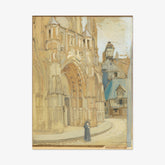 Cathedral Caudebec en Caux, Normandy, France by William Wildman - thumbnail_0_nf_6846b39f1483fa5b355590ea